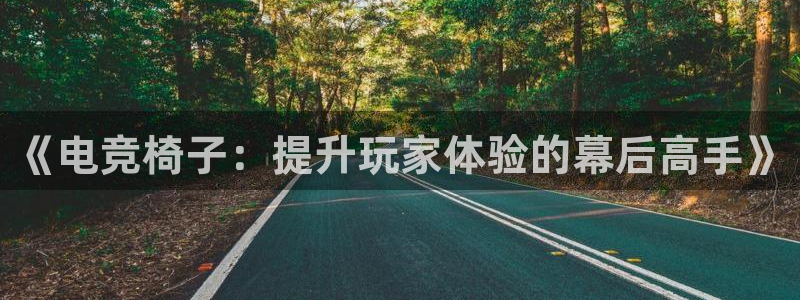 多宝电竞官网：《电竞椅子：提升玩家体验的幕后高手》